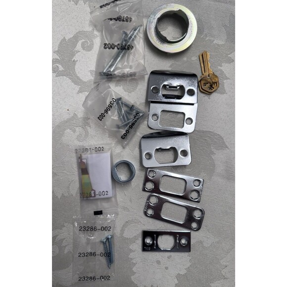 Kwikset Chelsea Single Cylinder Handleset Smartkey Polished Chrome Exterior ONLY - Picture 5 of 16